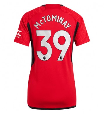 Manchester United Scott McTominay #39 Hemmatröja Kvinnor 2023-24 Kortärmad